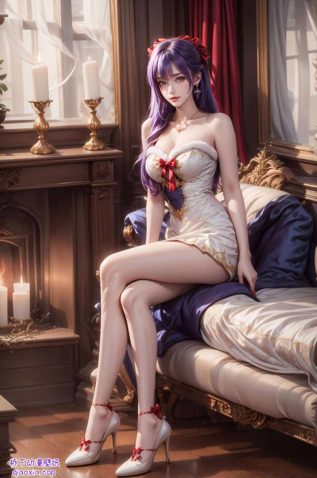 她那如梦如幻的气质国漫《神印王座》中的绝世美女