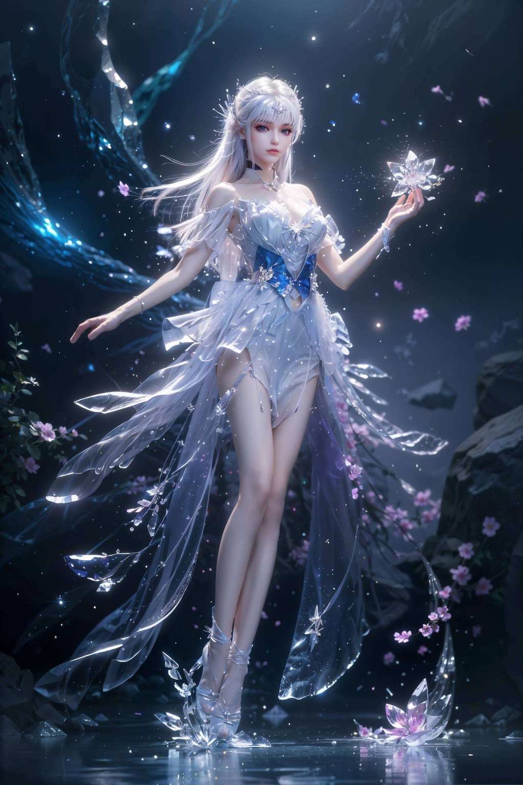 碧水青山幻境幽国漫风华绘美卷