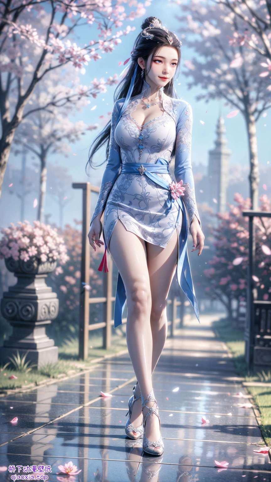 皖江雨中宛若动漫世界的精灵