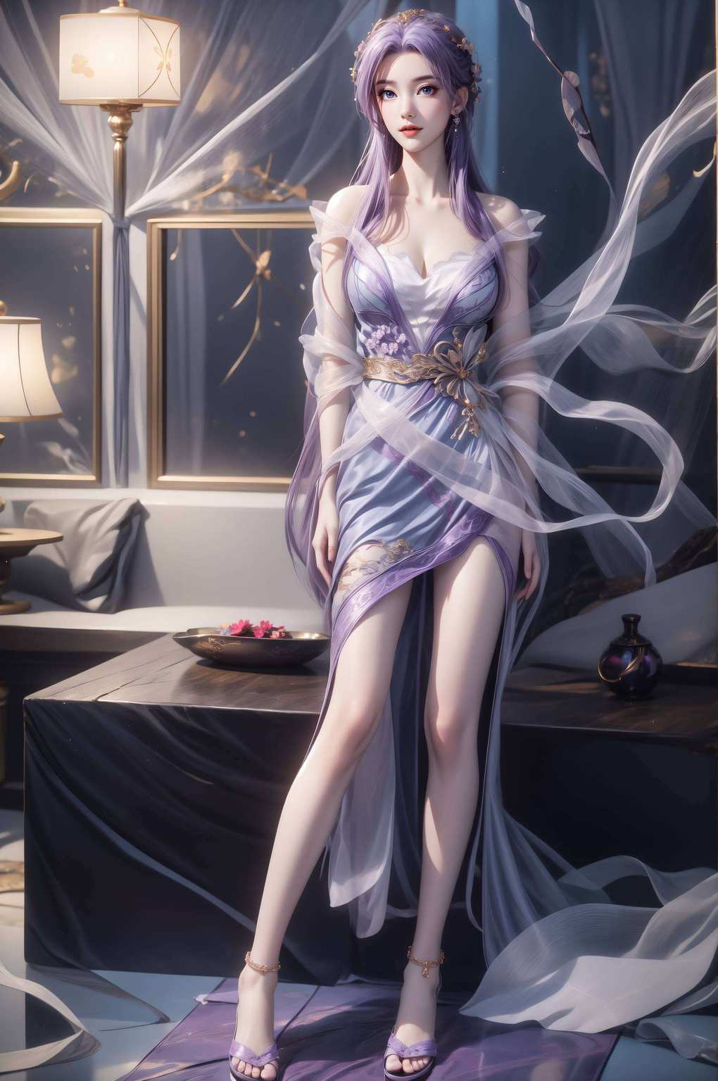 仿佛将国漫女神们的风采一一展现动漫美女们的玄幻魅力