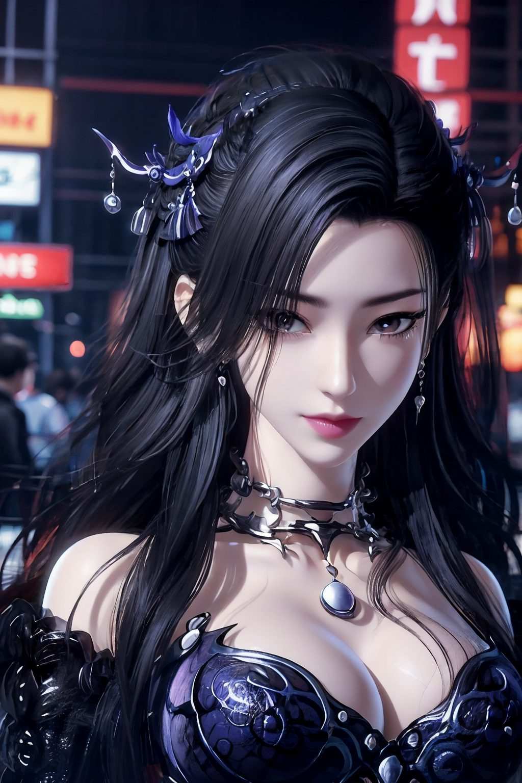 都让人陷入那如梦如幻的国漫之美她的倩影