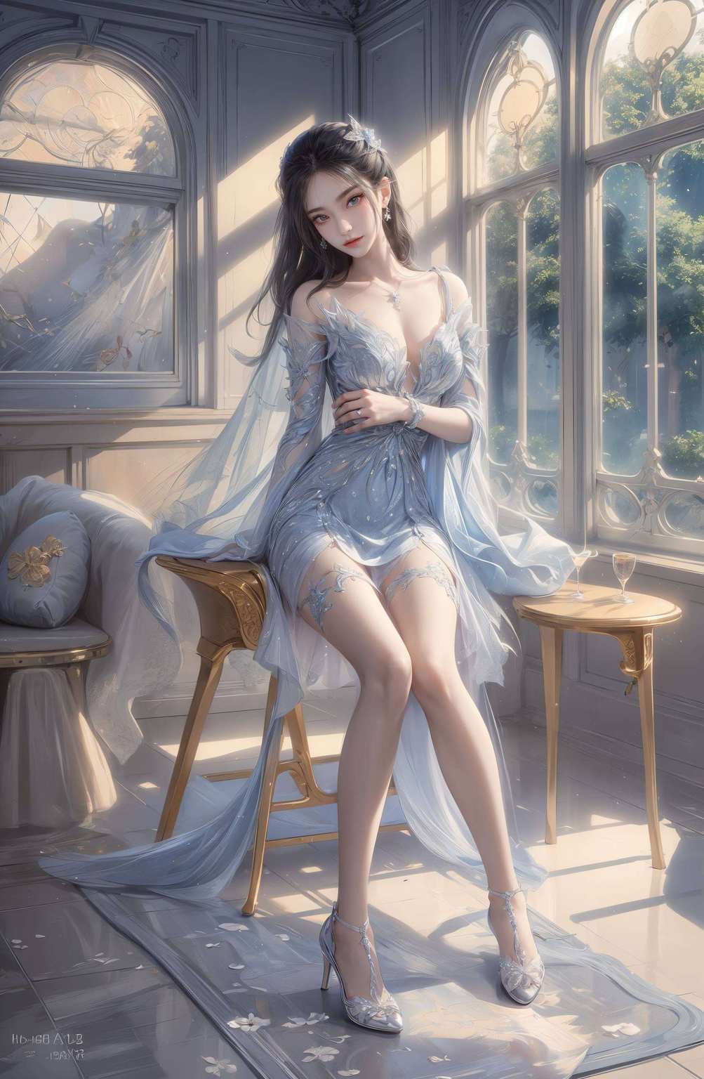 这位来自天行九歌的玄幻女神还能让你的iPhone瞬间变身国漫风的掌中宝