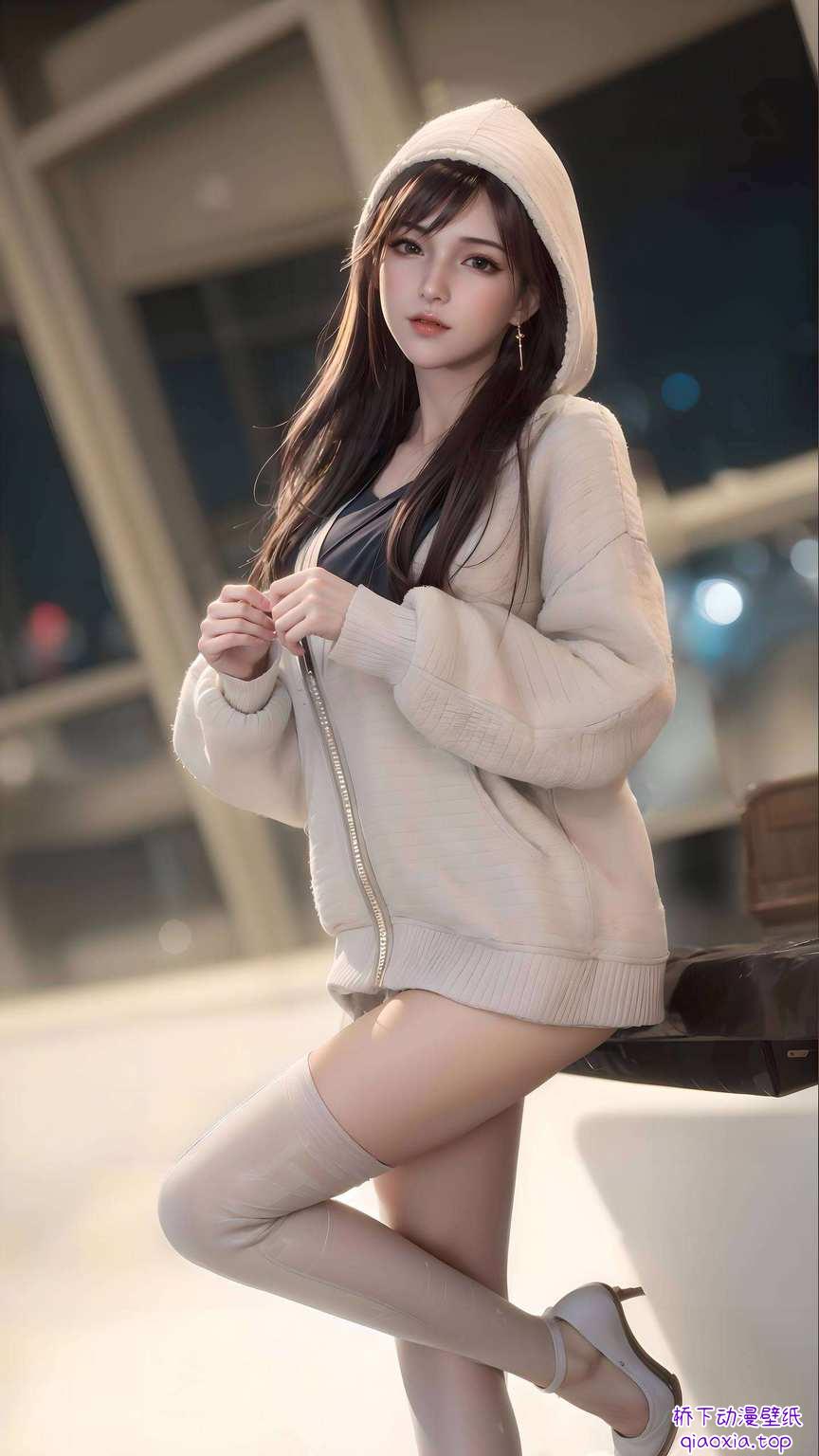谁说极简风格就不能有国漫美女的倩影？一张徐欣主题壁纸把国漫女神的韵味和吞噬星空的玄幻气质完美融合