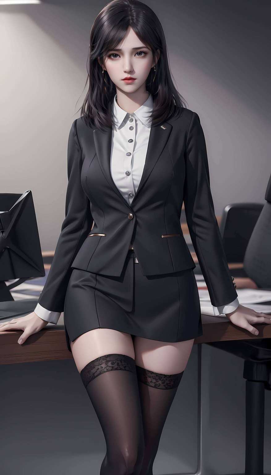 这位国漫美女犹如吞噬星空的神奇力量
