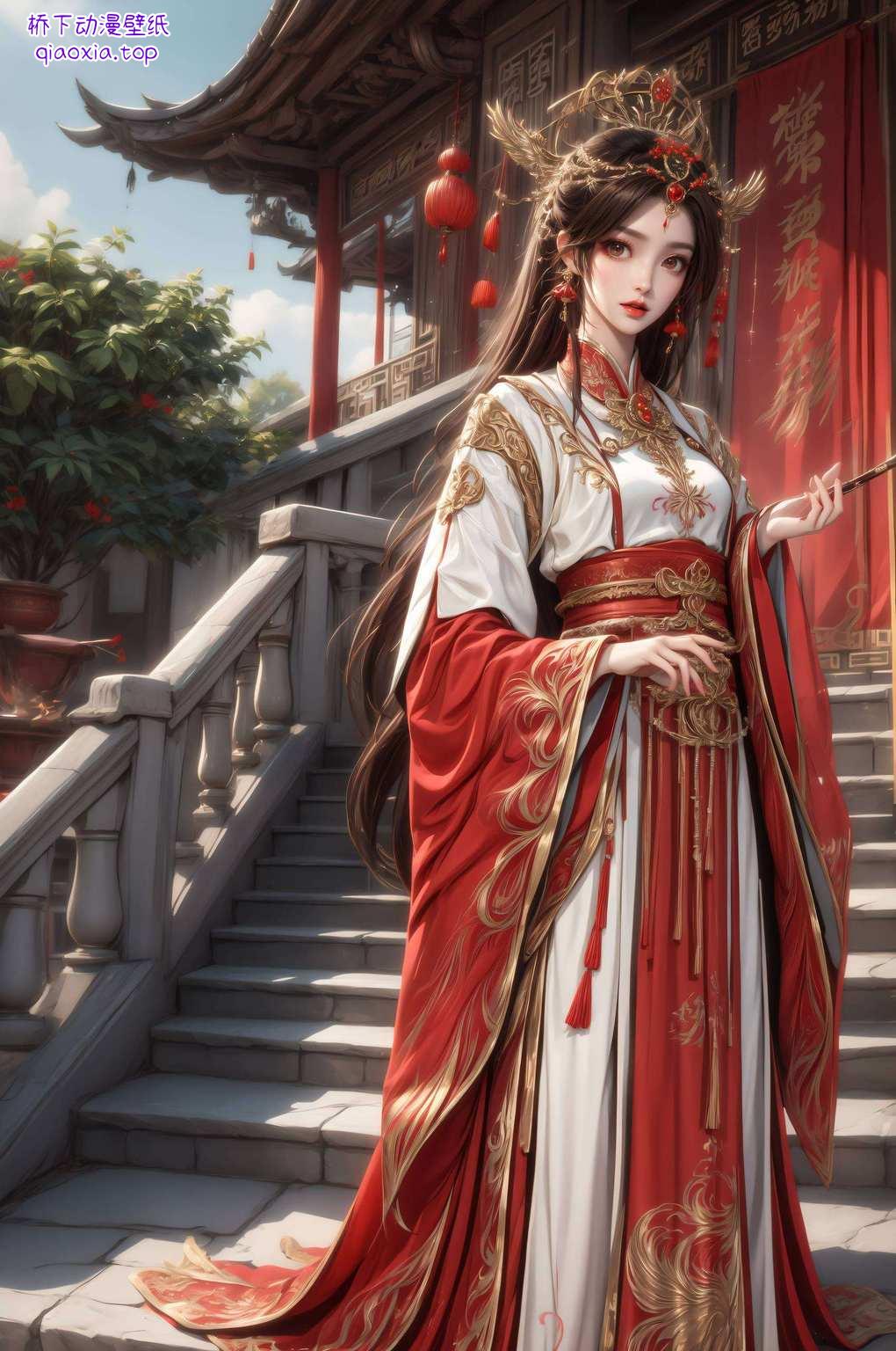 朋友们！今儿给大家推荐一款绝美的手绘火灵儿高清壁纸让你的设备瞬间变身玄幻世界的小窗口