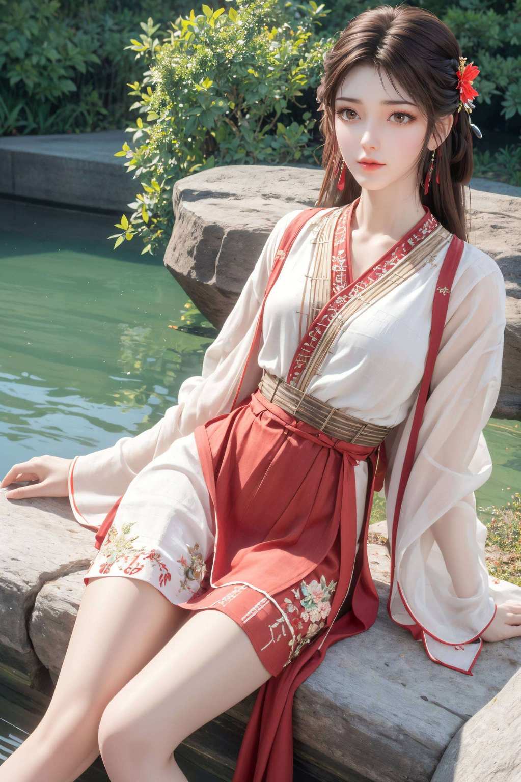 火灵儿一笑起来