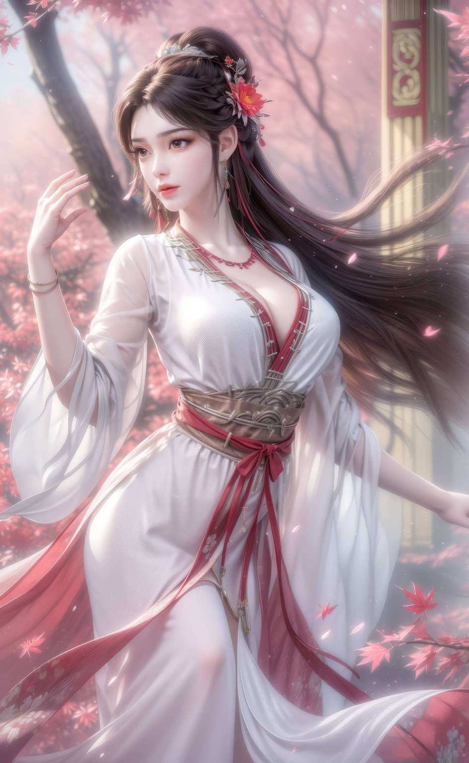 火灵儿之形象石昊携手火灵儿