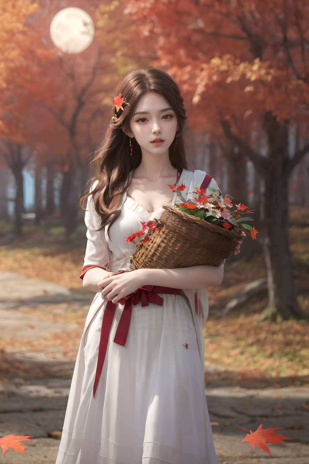 动漫女神韵壁纸间映