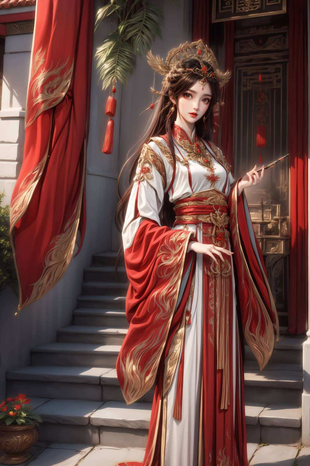 她的身影如壁纸般高清绚丽以炽热之心点燃观众的热情