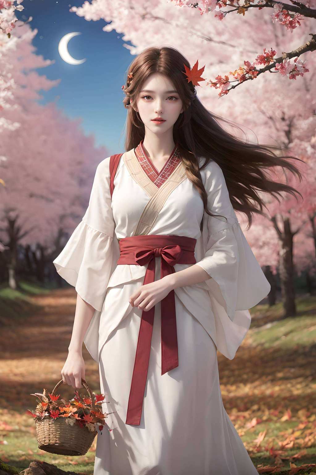 火灵儿和清漪翩翩起舞既神秘又充满灵气