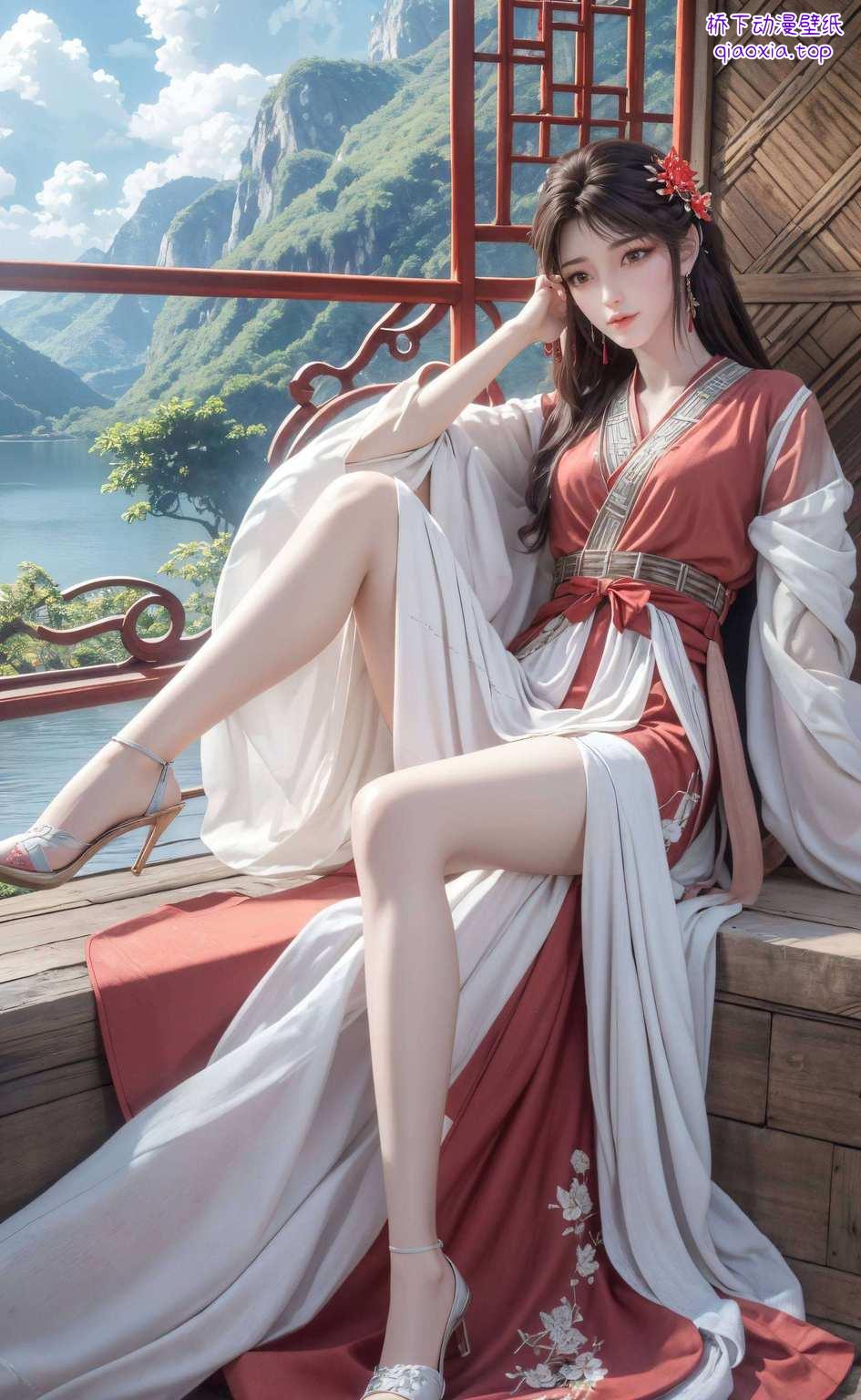 简直美得让人心跳加速！玄幻风满满的火灵儿今天给大家带来一款超炫的AI创作壁纸