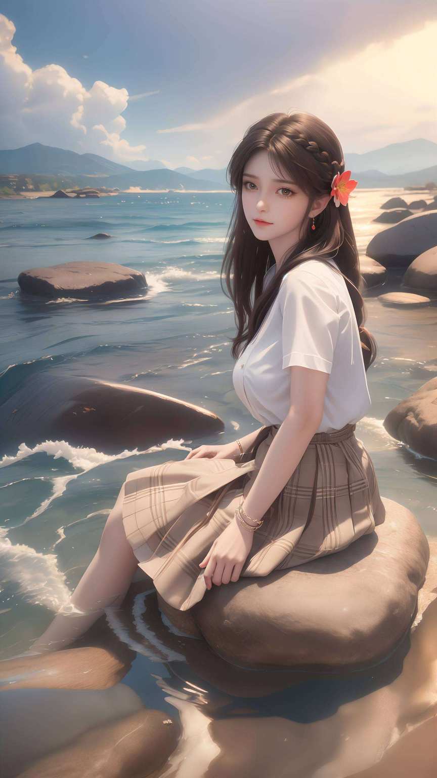 她的壁纸这位国漫界的女神