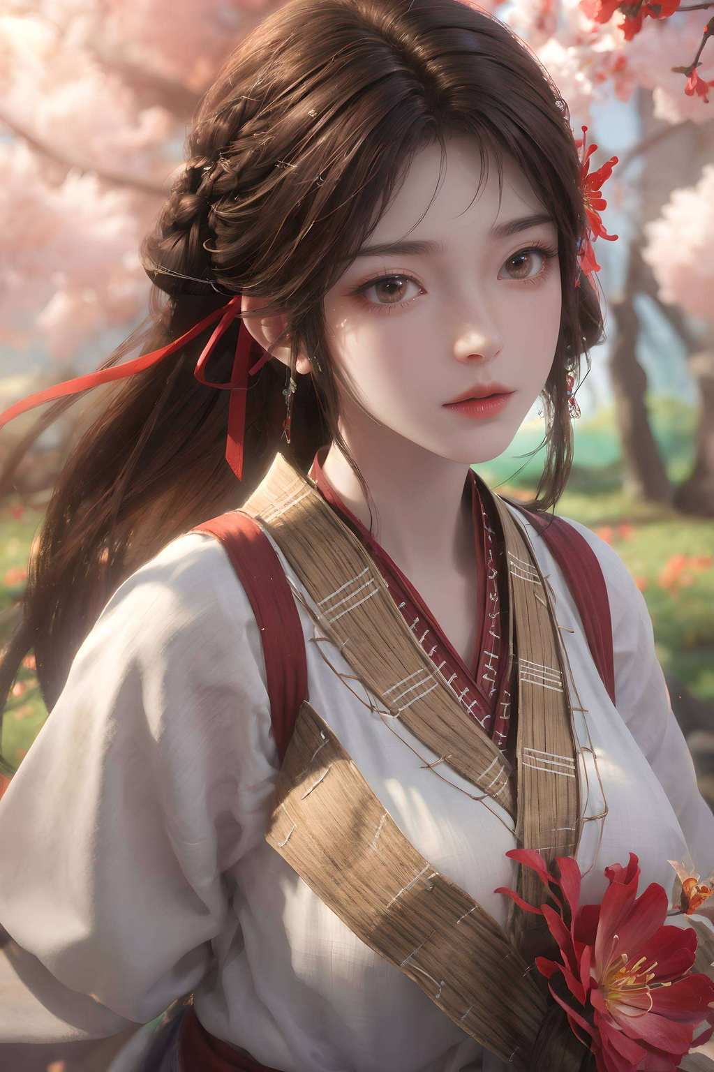 火灵儿翩翩舞美女凝眸