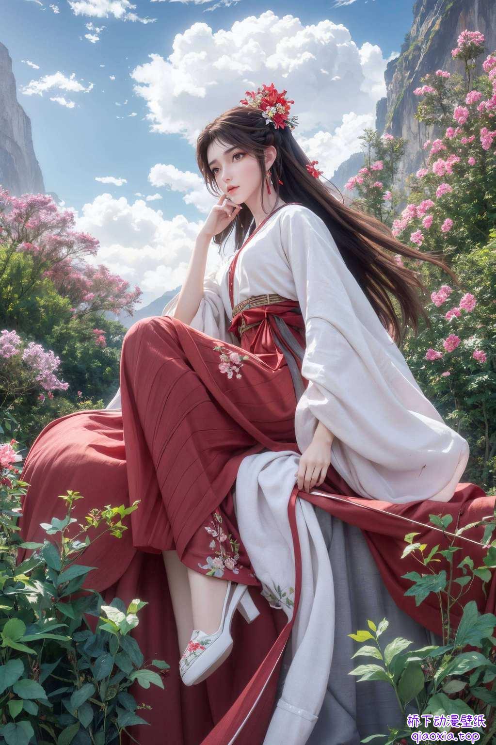 将动漫美女的魅力展现得淋漓尽致这位国漫女神