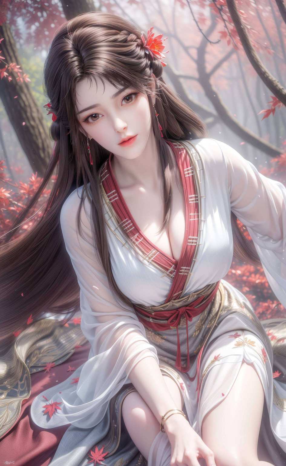 她是完美世界中的灵动精灵火灵儿