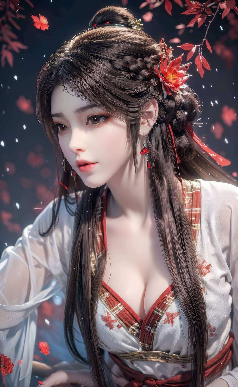 热情似火令人陶醉；云曦壁纸
