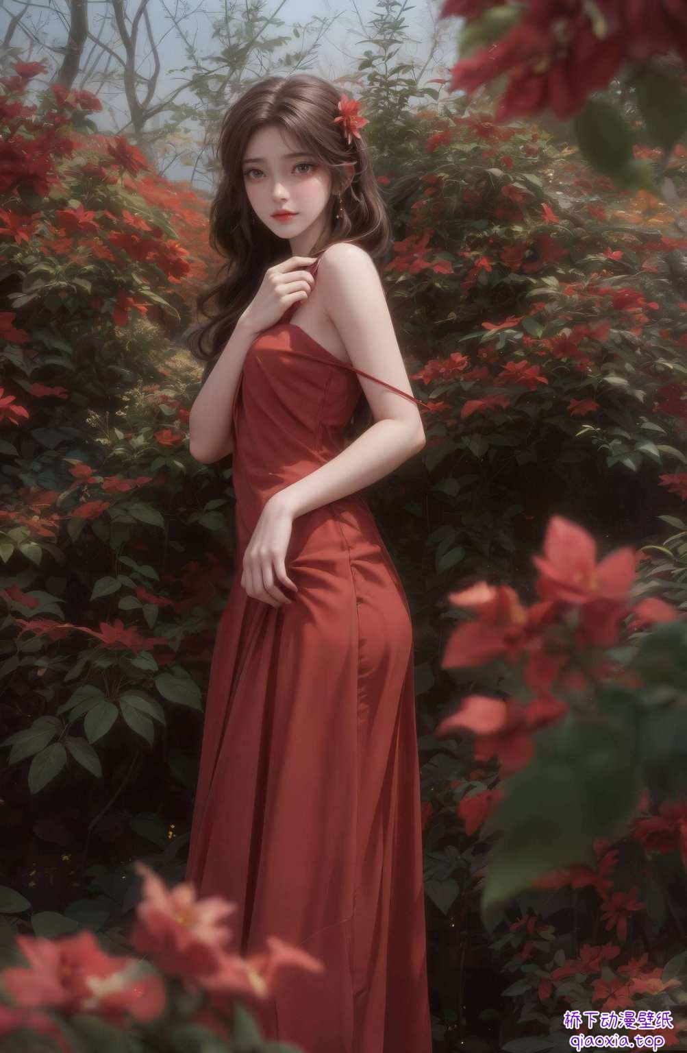 国漫美女的魅力仿佛能看穿一切