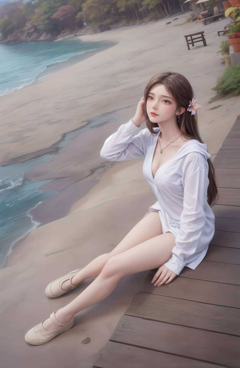 身着炽热的红色衣裳都充满了玄幻的魅力