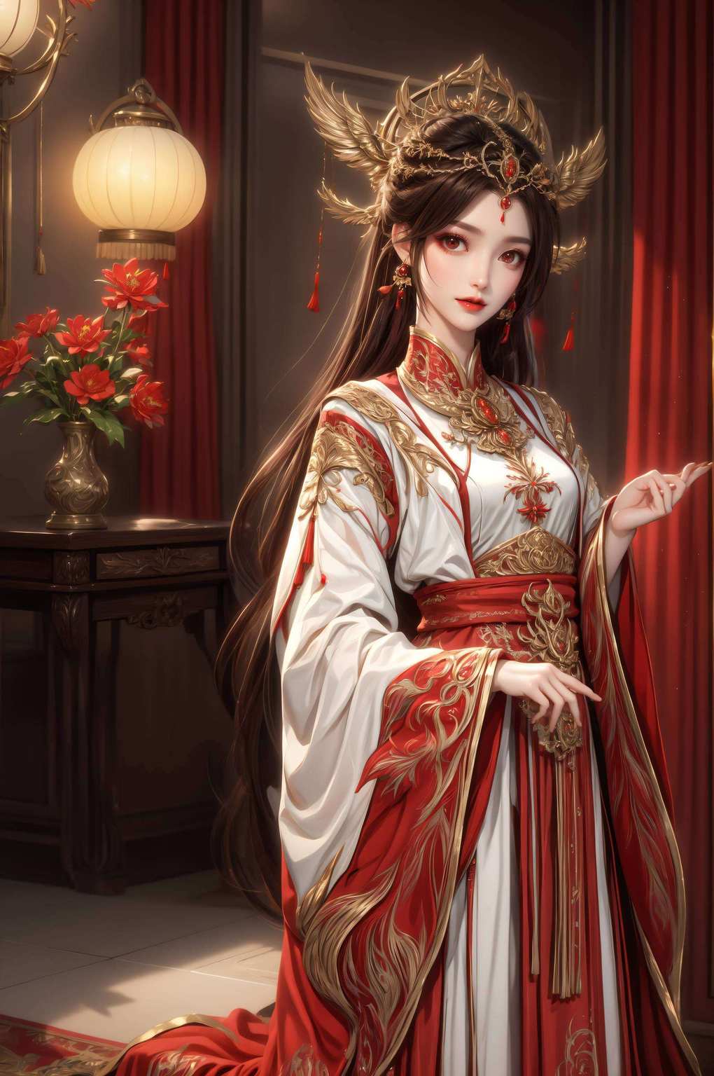 今儿给大家送上一波超炫的国漫壁纸！🎉 火灵儿看着她那娇俏可爱、灵动无比的样子