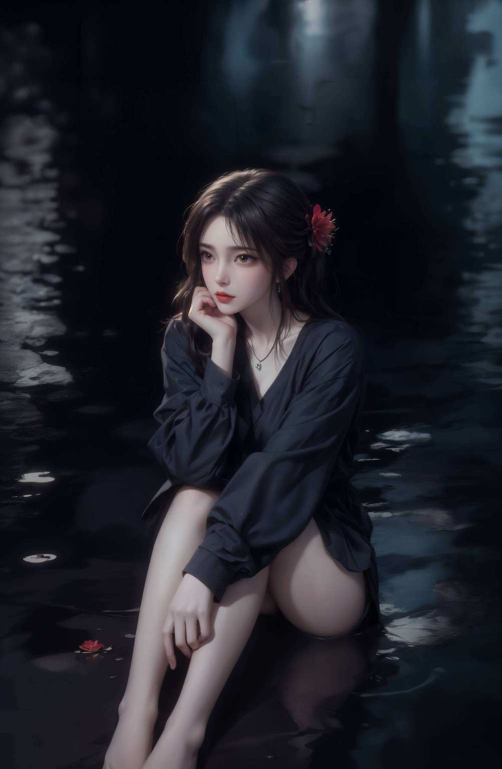 谁不想拥有这样的国漫女神呢？那感觉