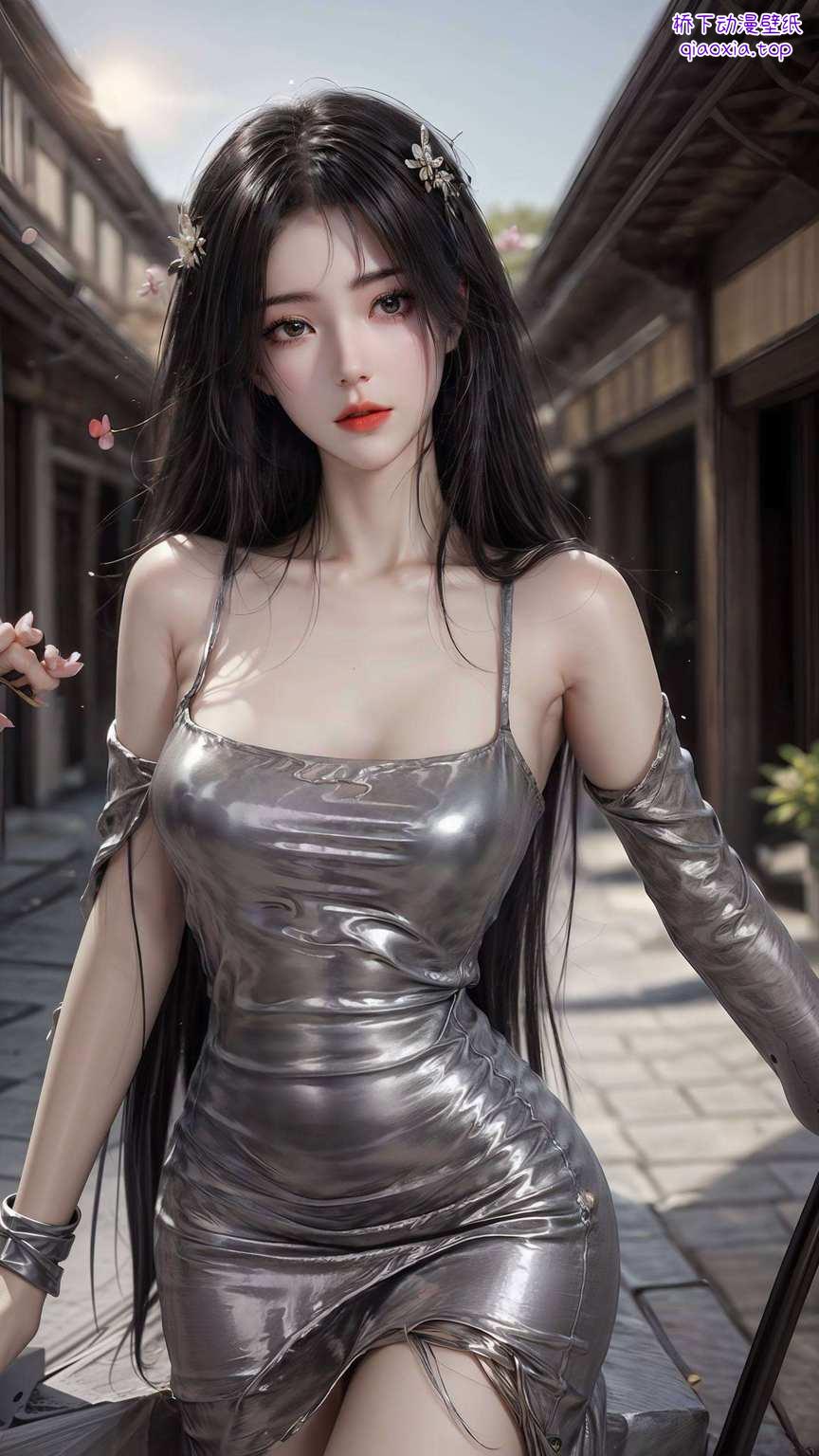 柳神现身一图静谧