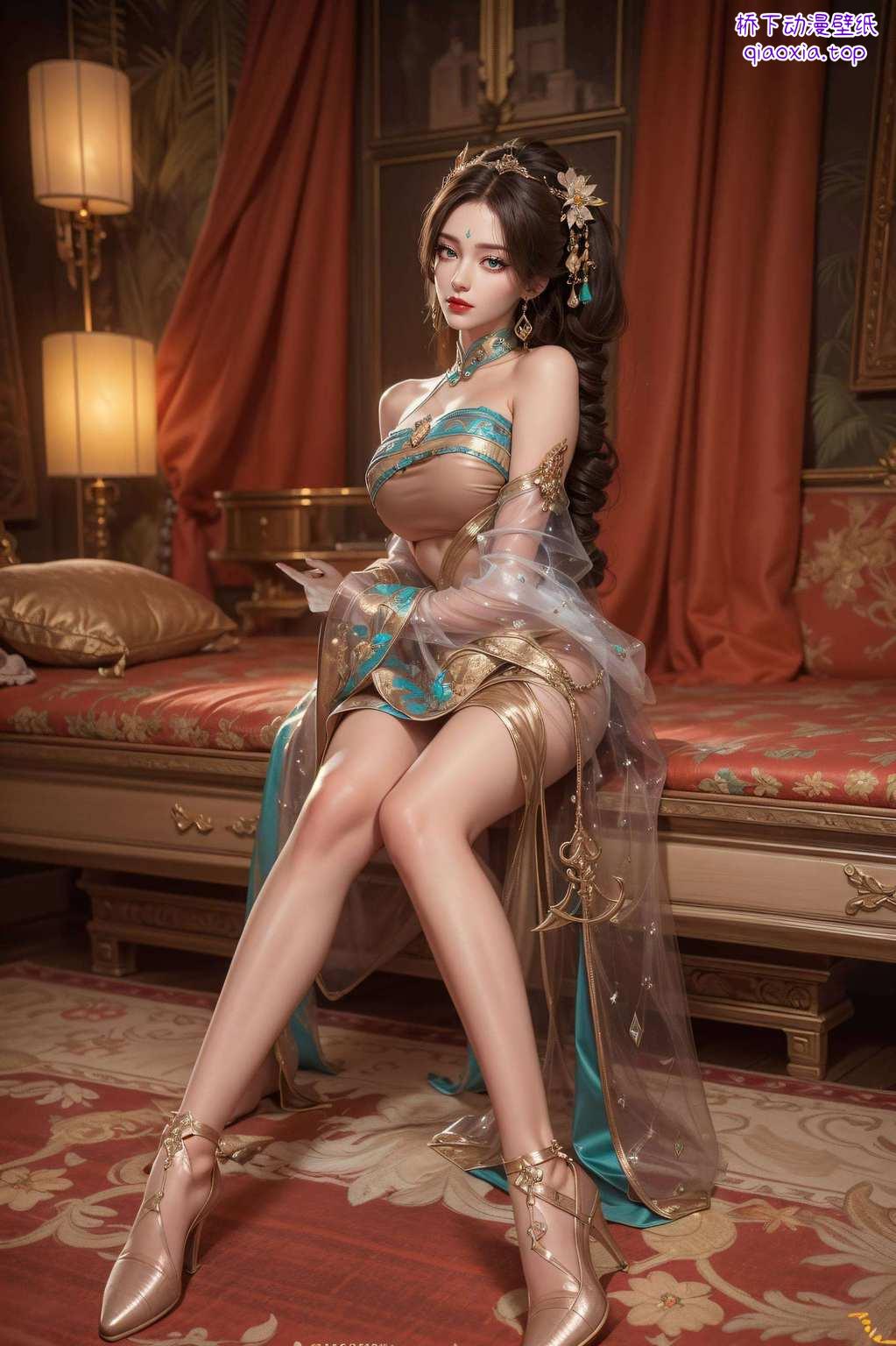 她的每一次微笑她是国漫中的绝对女神