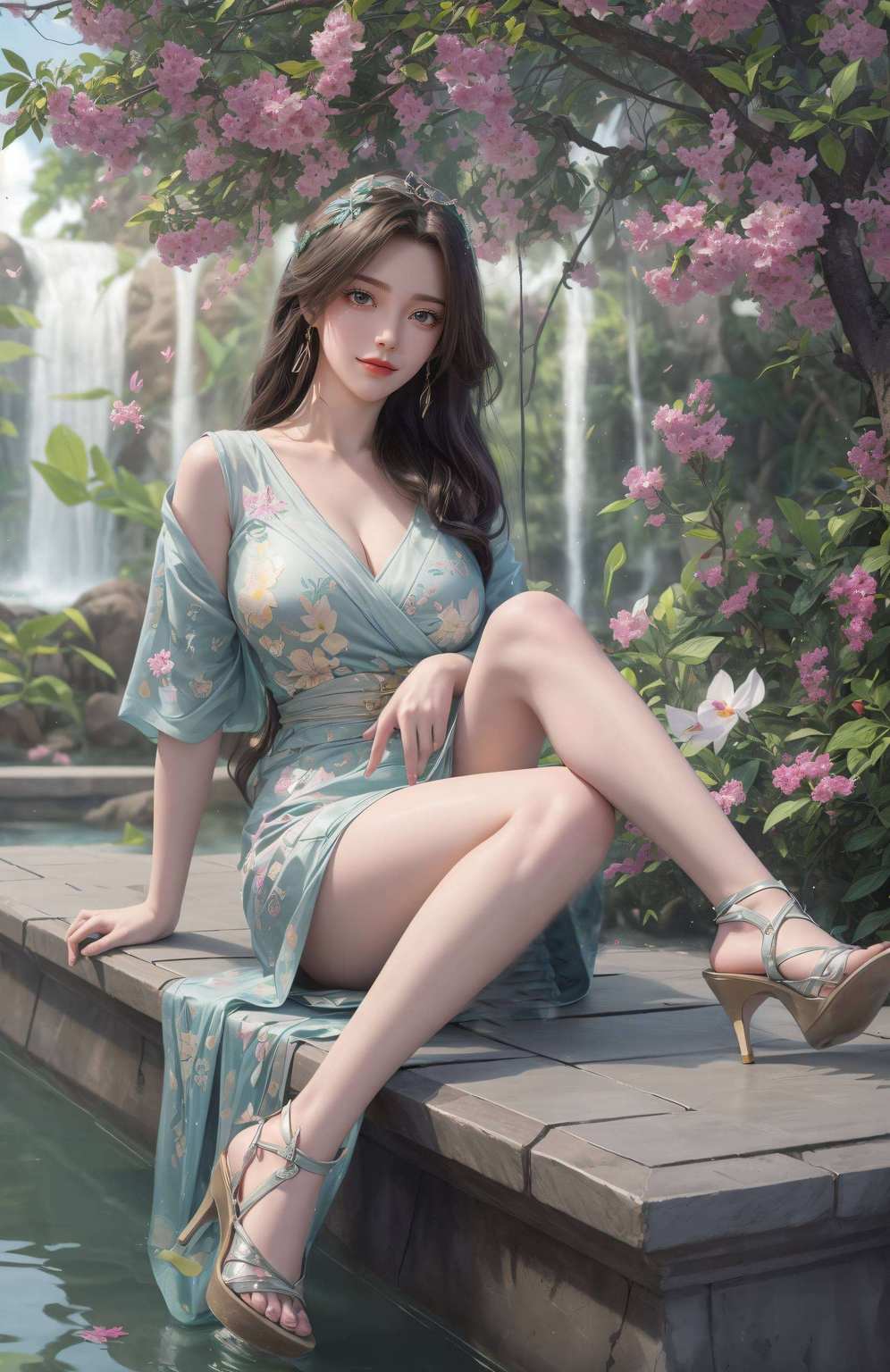iPhone桌面焕然一新映照完美世界；国漫美女