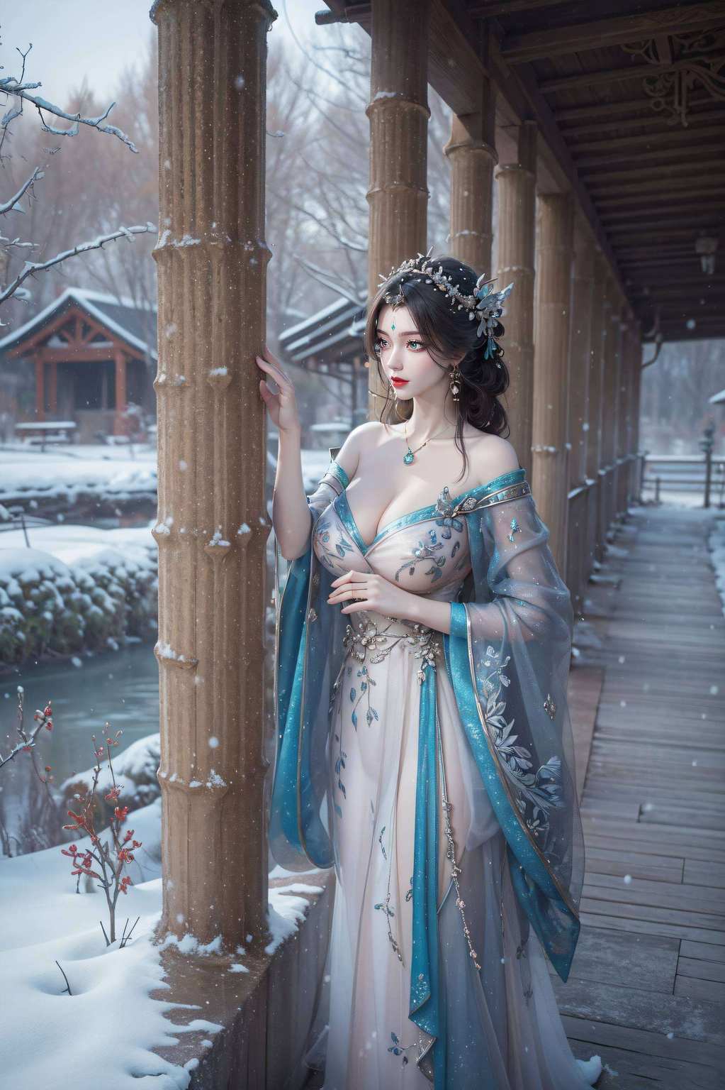 国漫女神的美丽动人我这全屏动态壁纸可是独一无二的哦！完美世界的风情万种