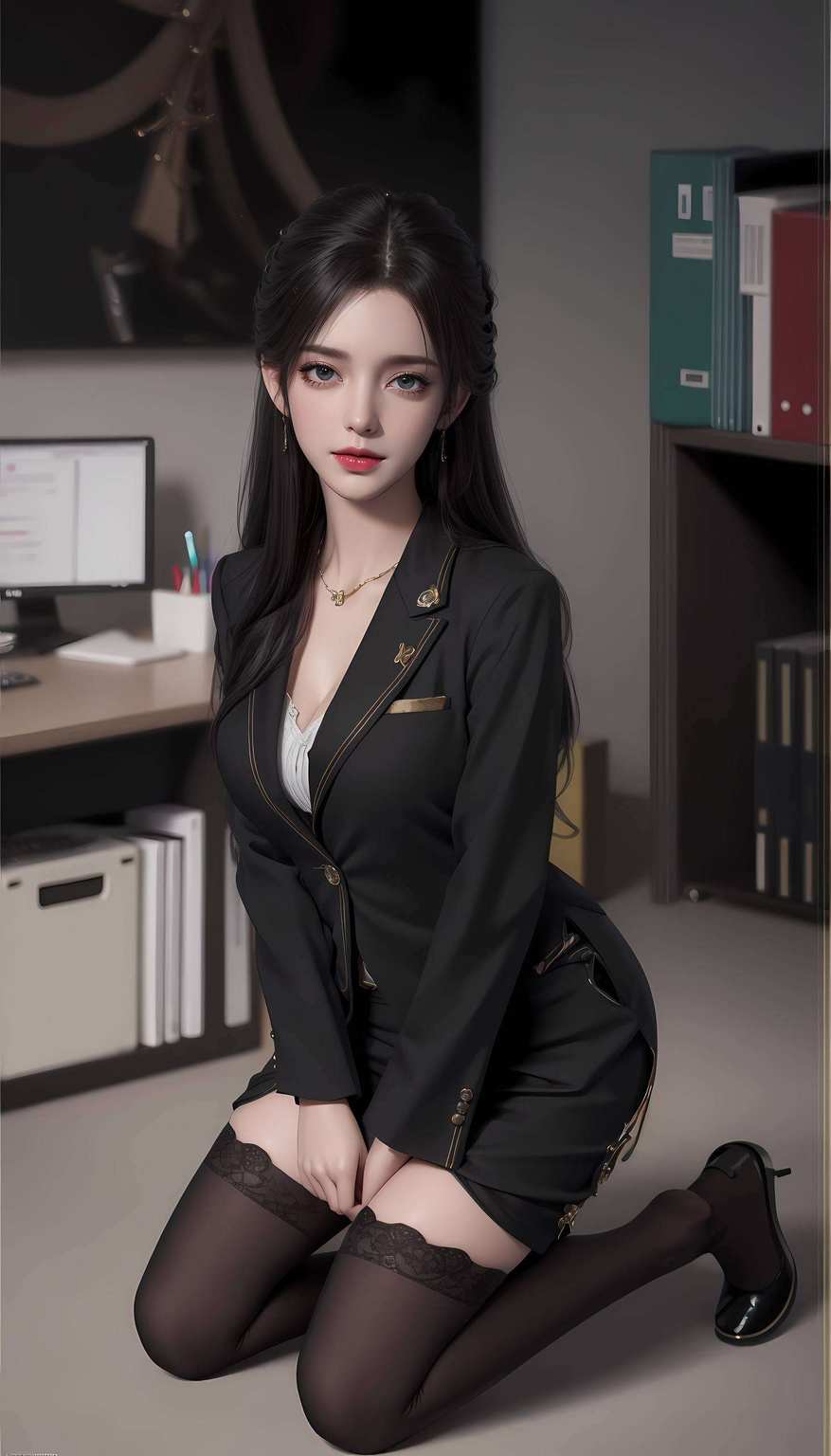 瞪太久小心眼睛累哦！她可是高清的