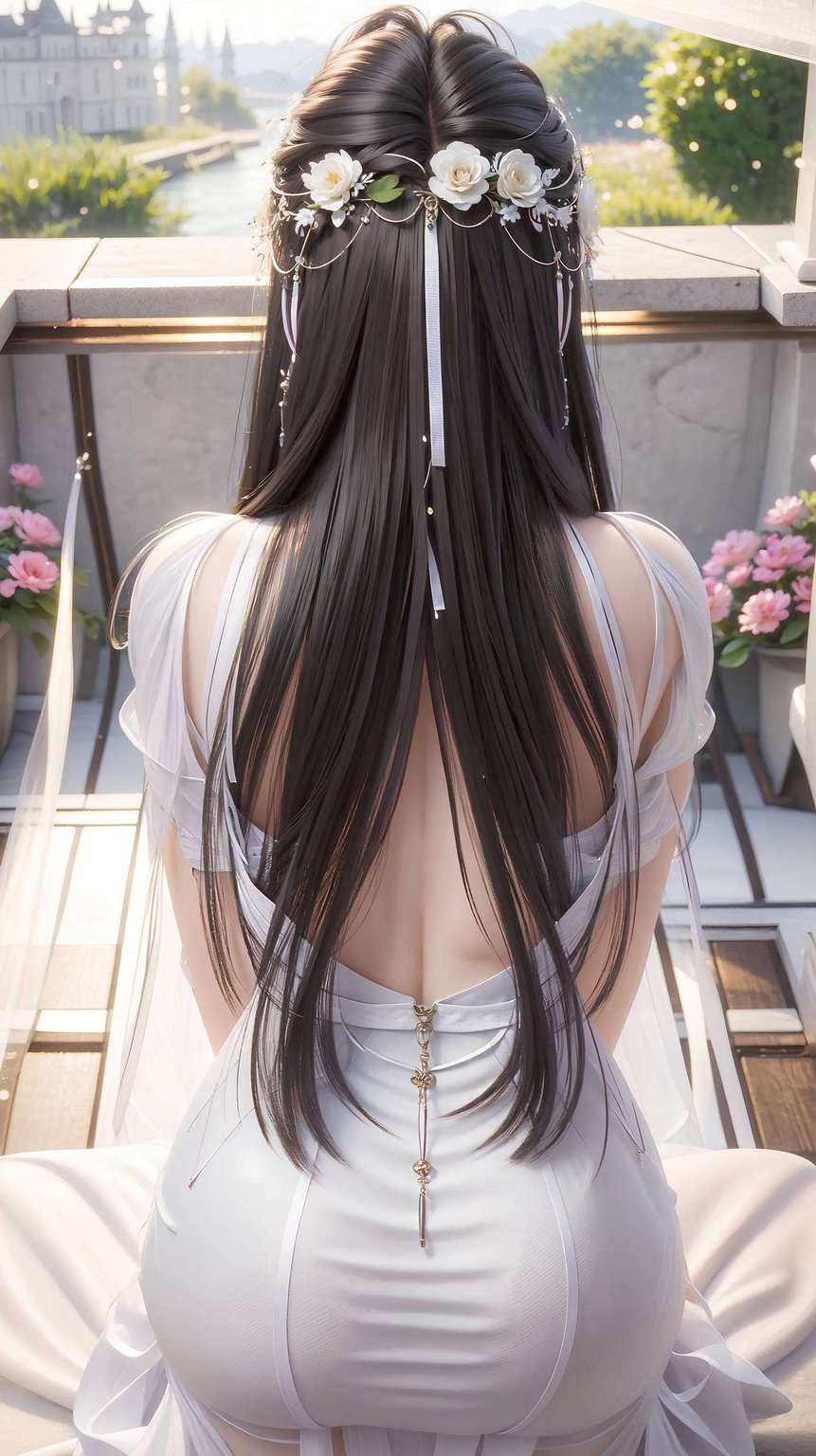 国漫女神和动漫美女们齐聚一堂还有咱们大国的国漫壁纸！想象一下