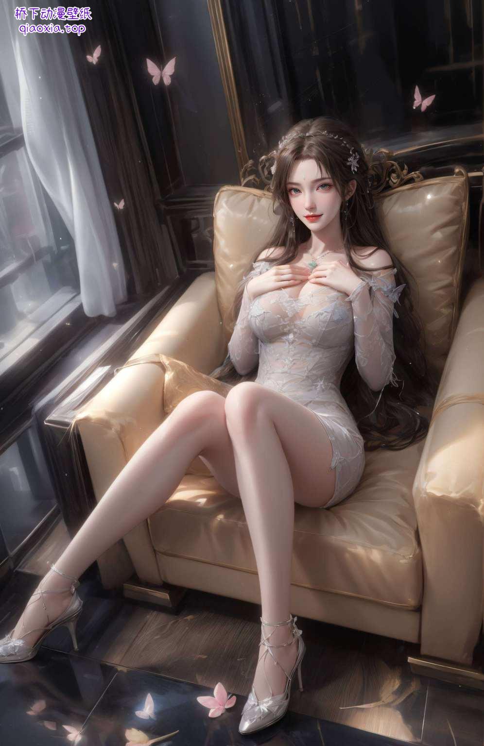 这可是完美世界里的视觉盛宴啊！想象一下拿来做iPhone背景