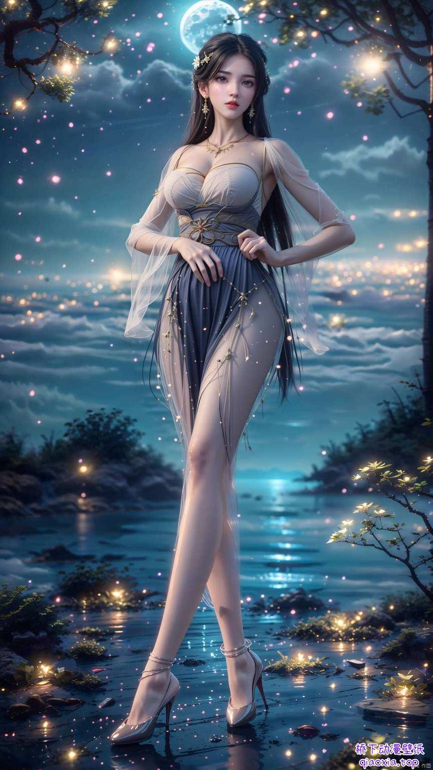 一触即发我这儿有一款新出的清漪融合月焰动态壁纸