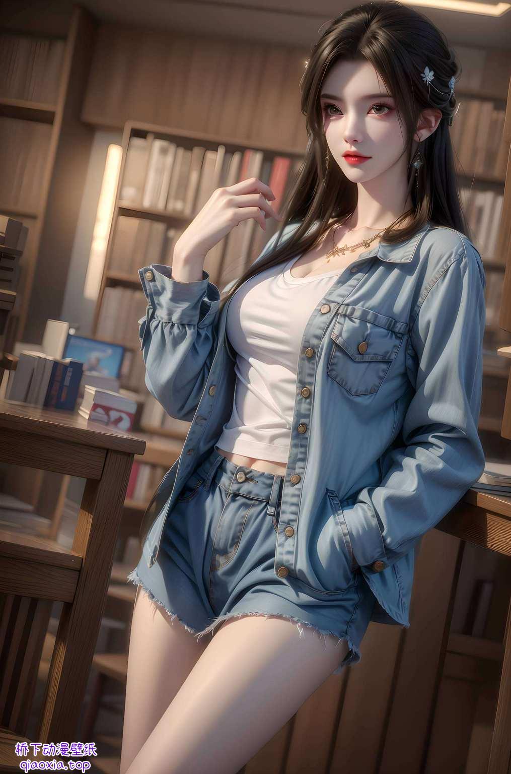 又不失时尚感在她手中变成极简风壁纸