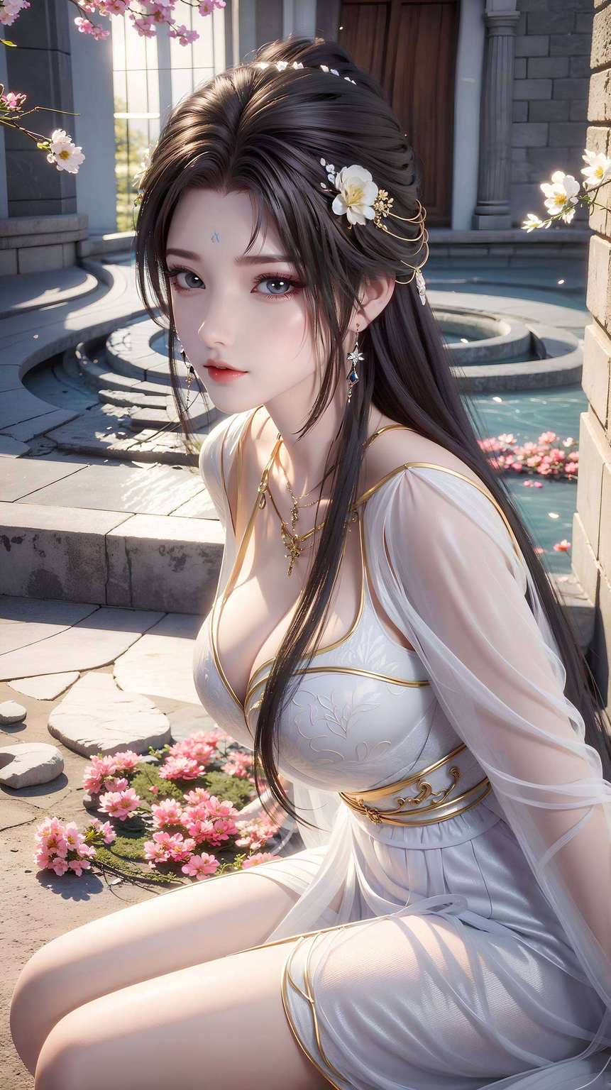 灵动眼神中藏着无尽的玄幻力量她的每一次出场