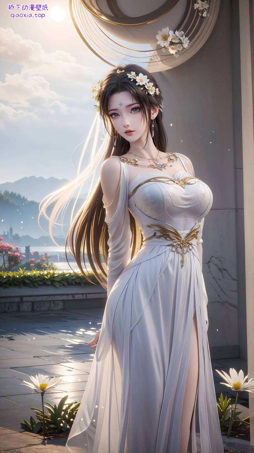 她是国漫中的绝世美女她的壁纸