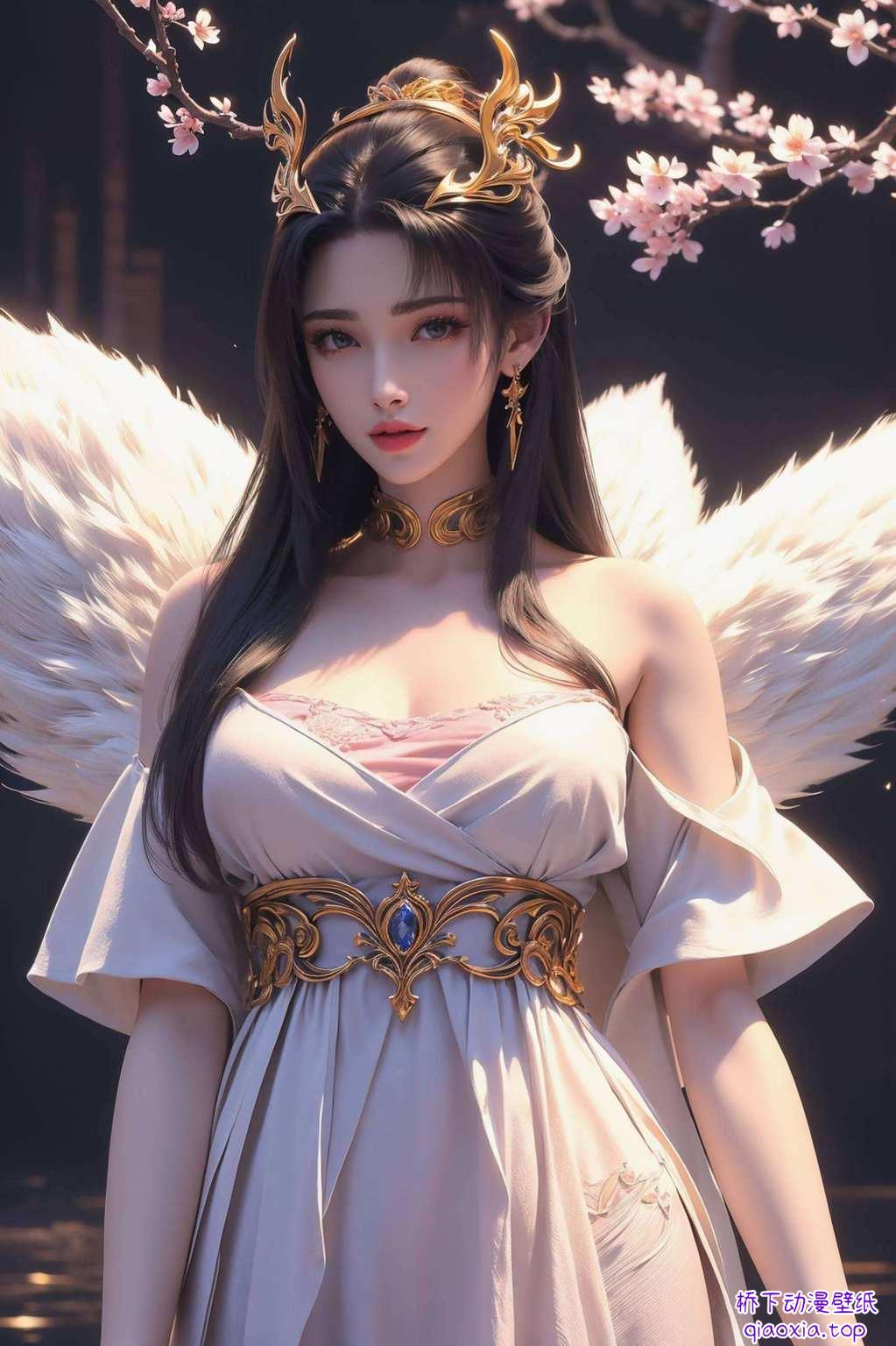 仿佛在说：“别看我美各位看官
