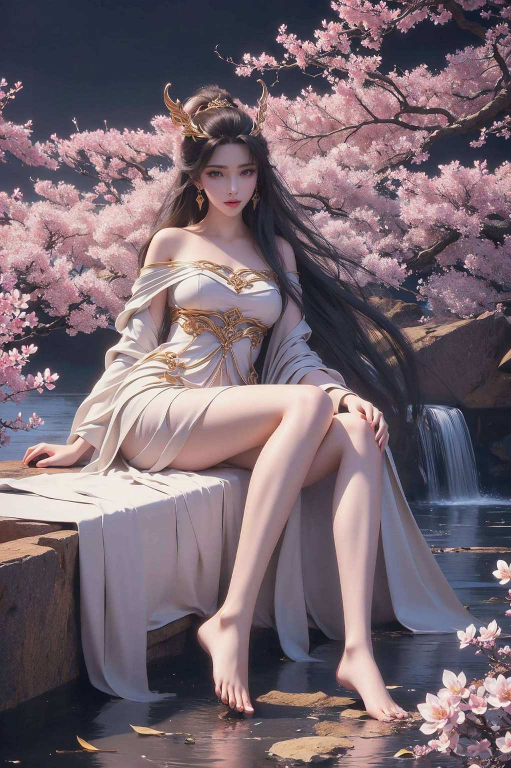 绝对是你的iPad最美壁纸候选！想象一下国漫女神的魅力就在这些壁纸里绽放