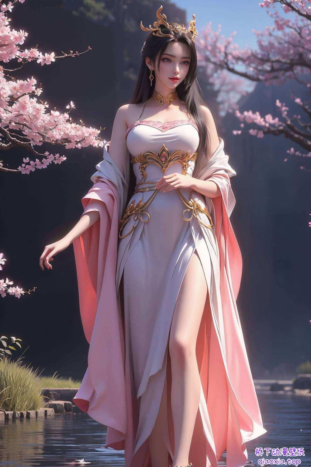 仙子神态翩翩舞姿