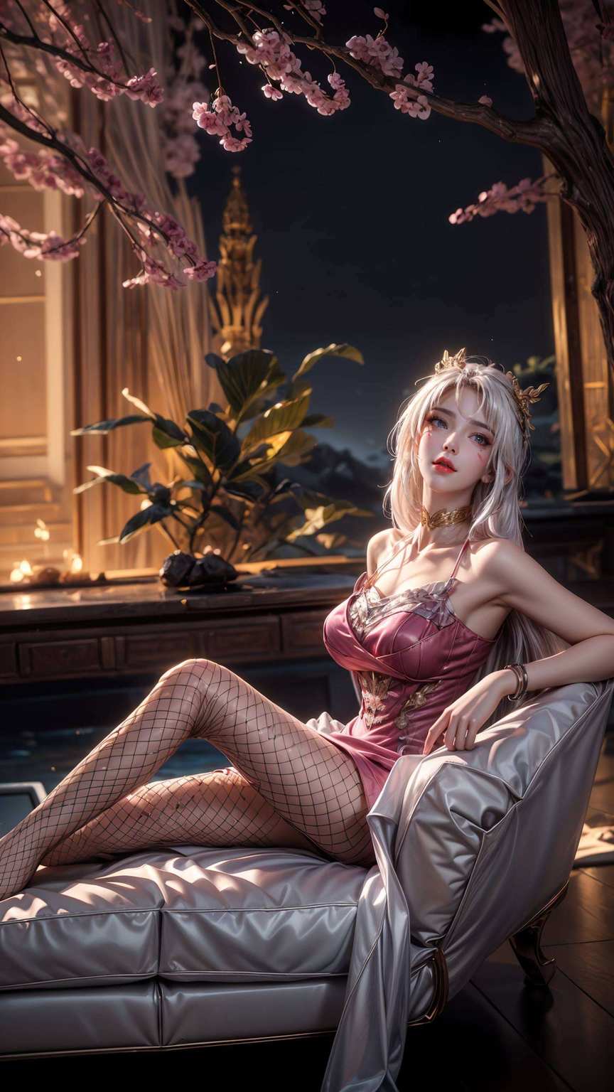 天狐仙子充满狐狸的狡黠与仙子的优雅