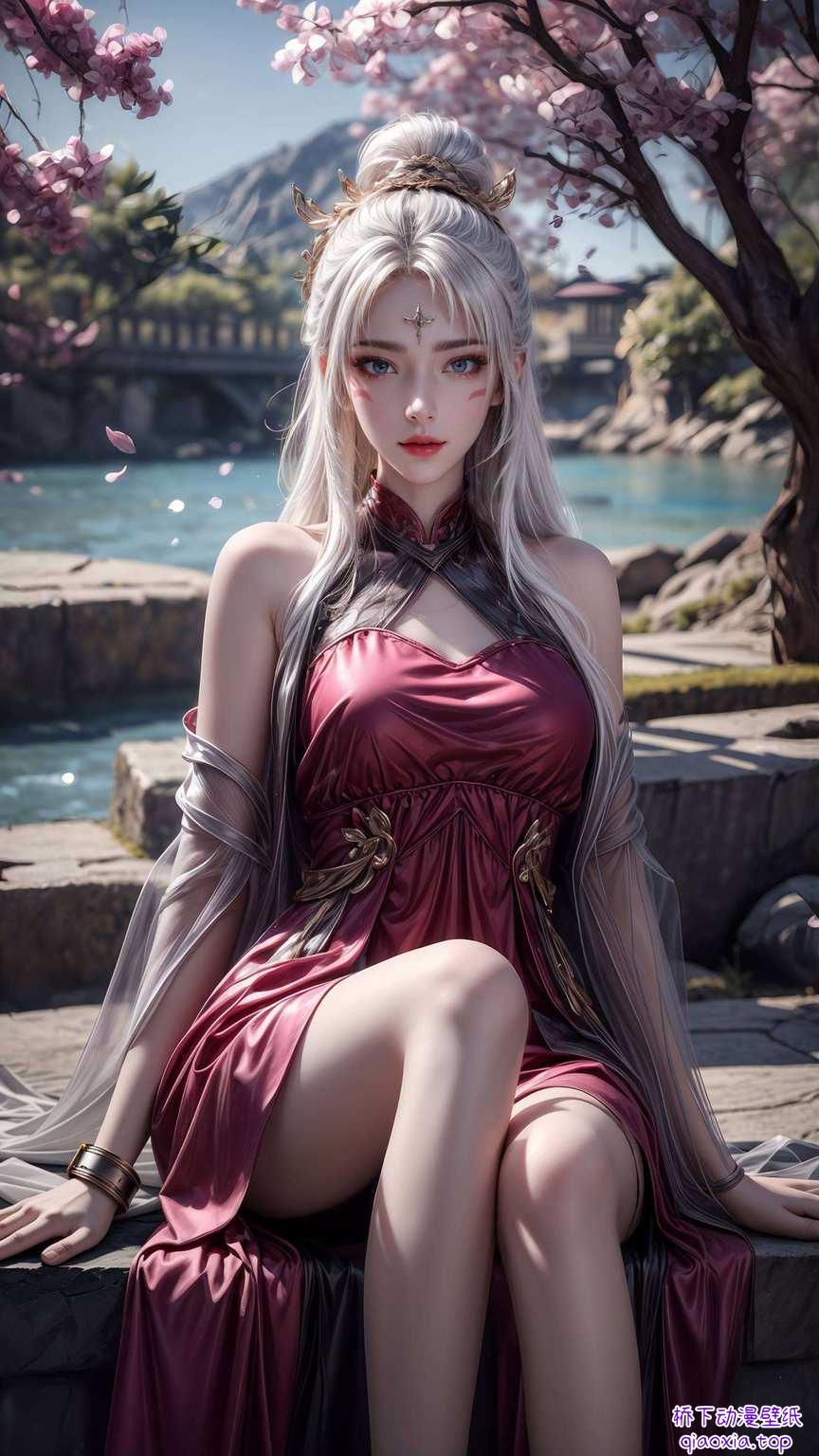 如同《完美世界》中走出的国漫女神天狐仙子