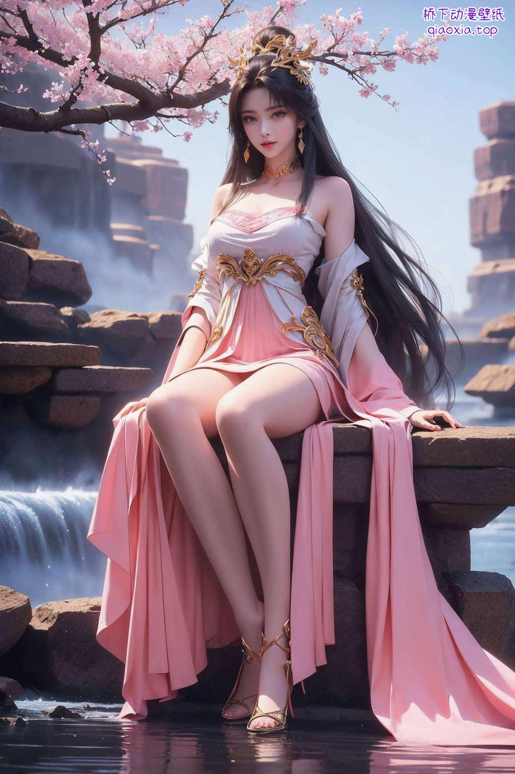 成为了无数动漫迷心中的桌面壁纸首选这位国漫美女