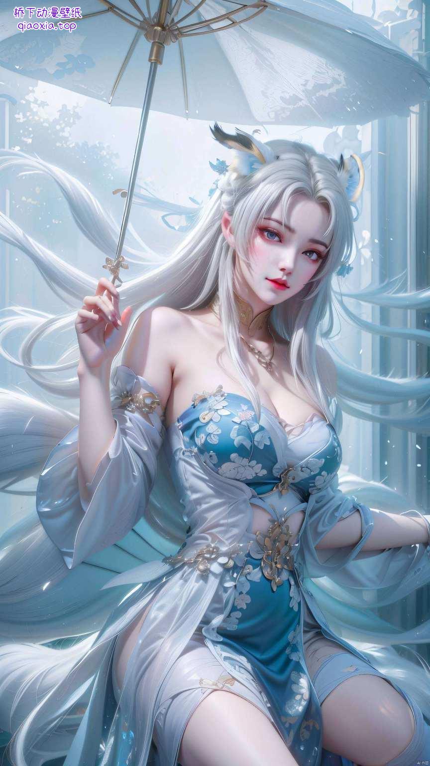 她是国漫中的绝世美女如同她的魅力