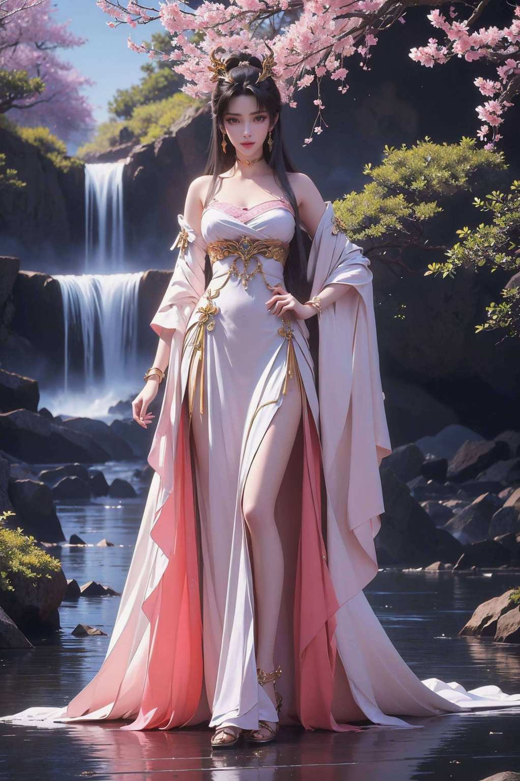 这位国漫美女她的每一次眨眼
