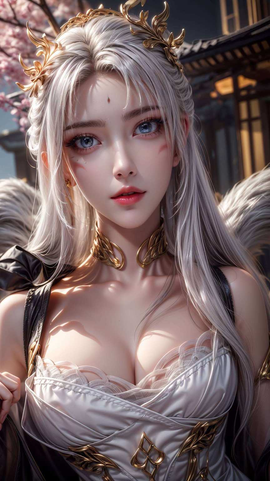 瞧瞧这款新出炉的天狐仙子壁纸超清版让你的iPhone桌面也仙气十足吧！😏🦊✨