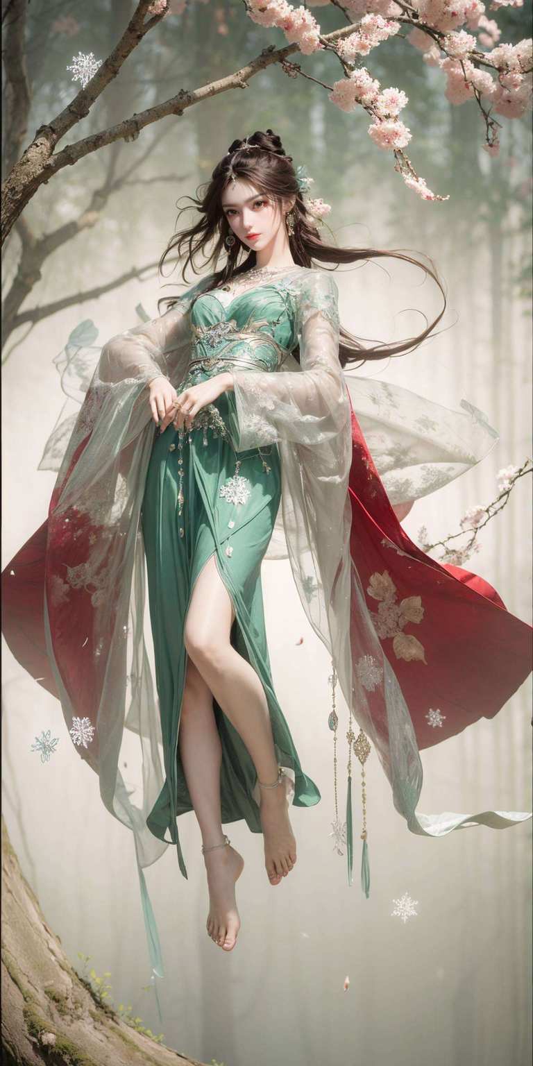 仿佛从屏幕里飘出来无论是梦幻的玄幻场景