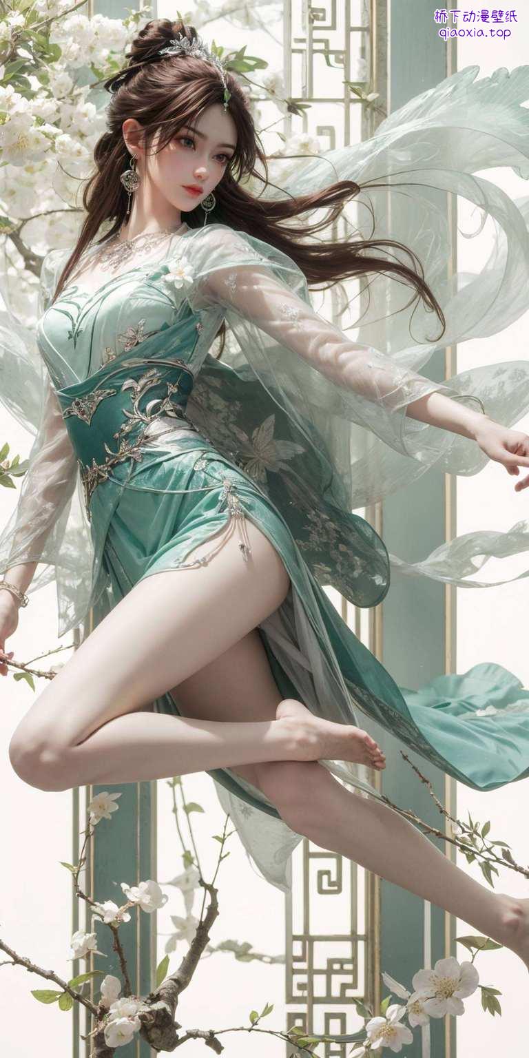 谁说国漫美女只能活在二次元？叶倾仙就是那个打破次元壁的绝美存在让你的iPhone桌面也仙气十足！