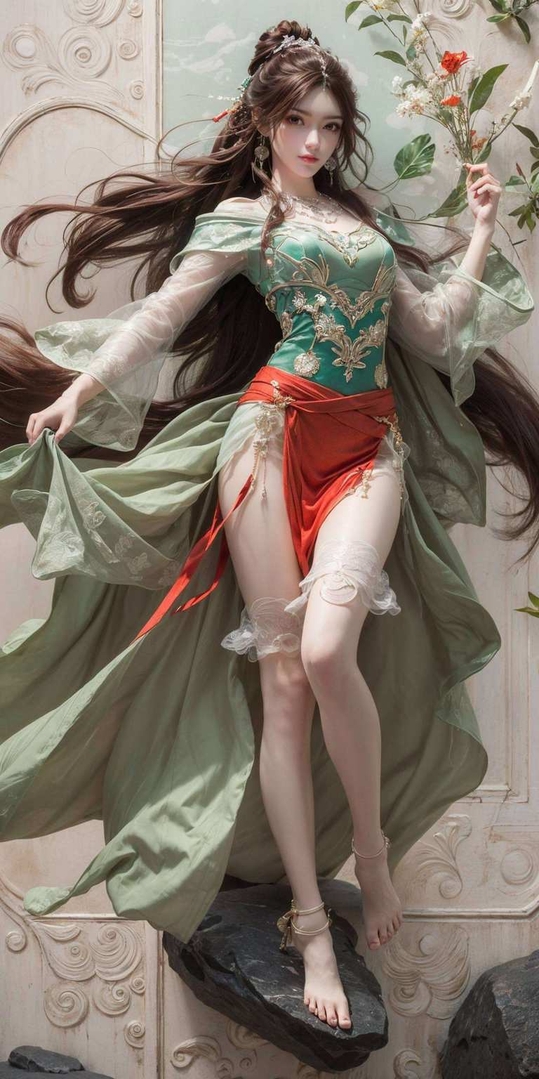 她是《完美世界》中的绝世美女国漫女神的风采便跃然屏上