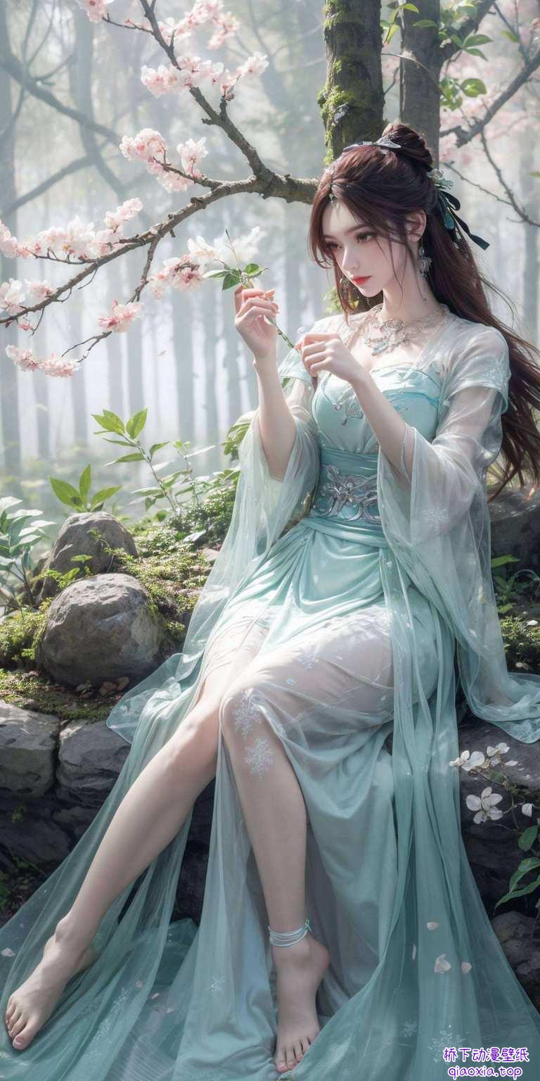 让你的桌面从此与众不同哦！让你的手机也能仙气十足
