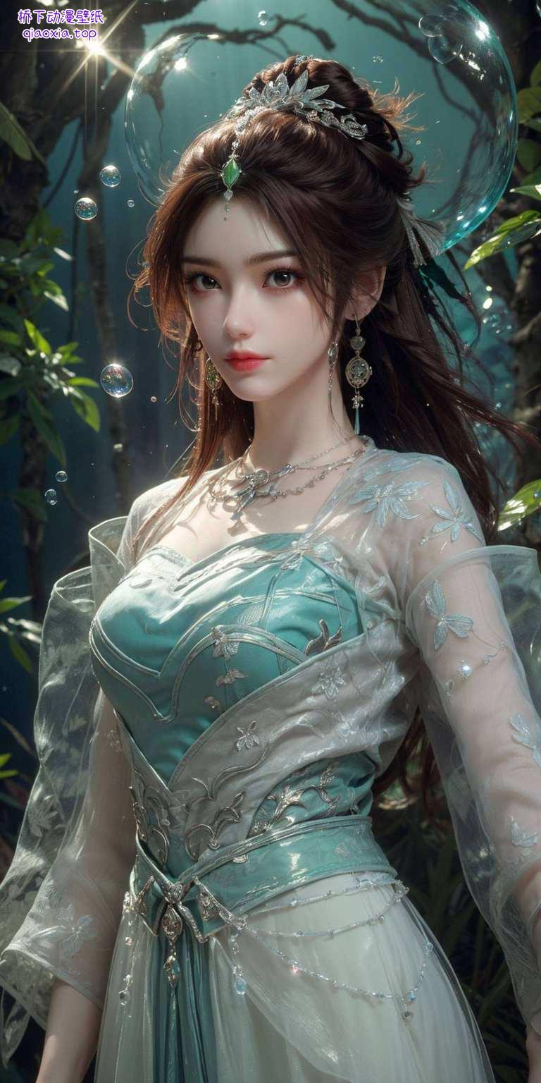 她的倩影如今穿越次元照亮每一个热爱玄幻的你