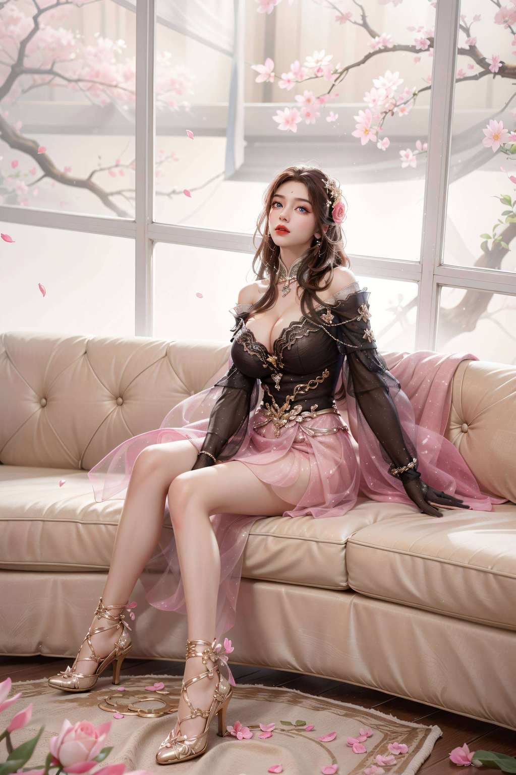 真是每日一换那叫一个养眼！无论是完美世界里的月婵
